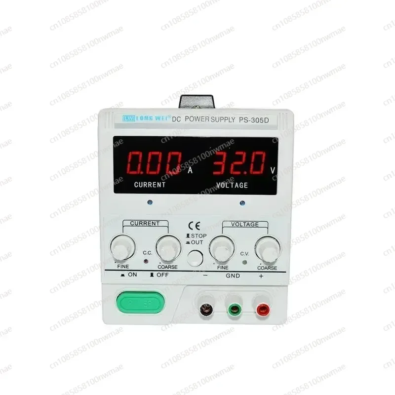 Linear Dc Power Supply Triple Output - แหล่งจ่ายไฟแบบปรับค่าได้คู่ กระแสตรง แบบเชิงเส้น สามช่องสัญญาณ 30V 2A