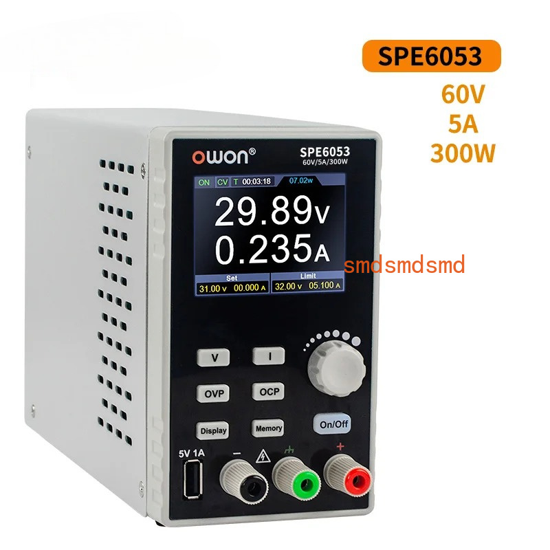 แหล่งจ่ายไฟ DC แบบตั้งโปรแกรมไ - Programmable Dc Power Supply 60V 10A บทวิจารณ์และราคา