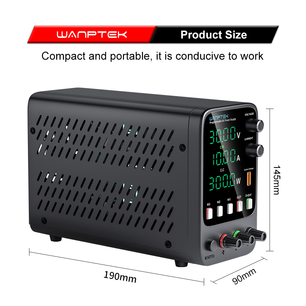 Wanptek ปรับแหล่งจ่ายไฟ DC 30V - Programmable Dc Power Supply 60V 10A บทวิจารณ์และราคา